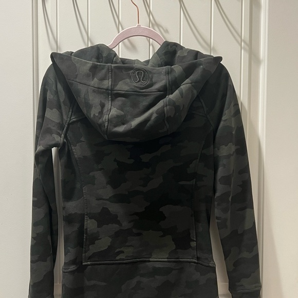 Lululemon Scuba Hoodie Full Zip Came SZ 4 - Picture 3 of 5
